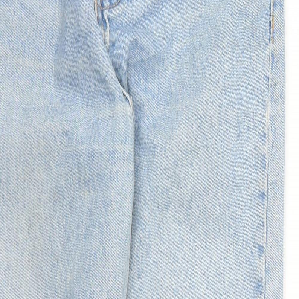 Zara Womens Blue   Straight Jeans Size 6 L27 in