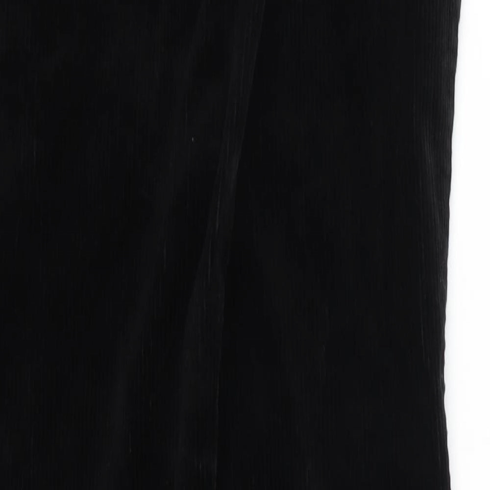 M&Co Womens Black   Trousers  Size 10 L30 in