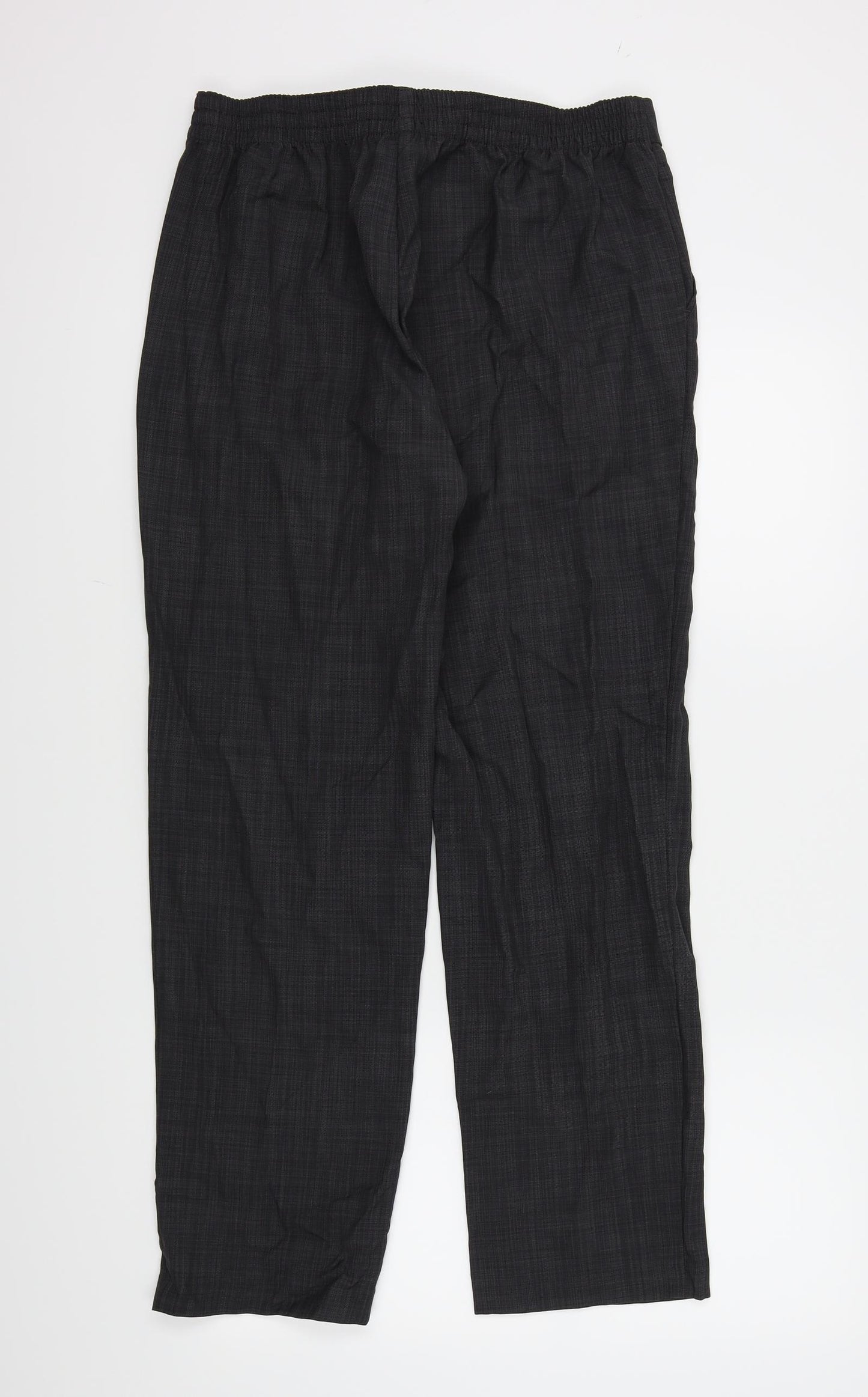 M&S Womens Grey   Trousers  Size 14 L28 in