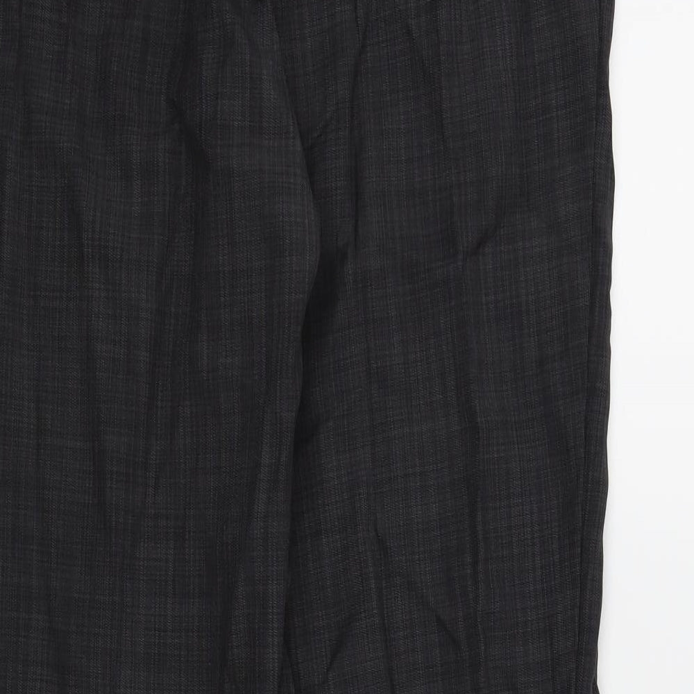 M&S Womens Grey   Trousers  Size 14 L28 in