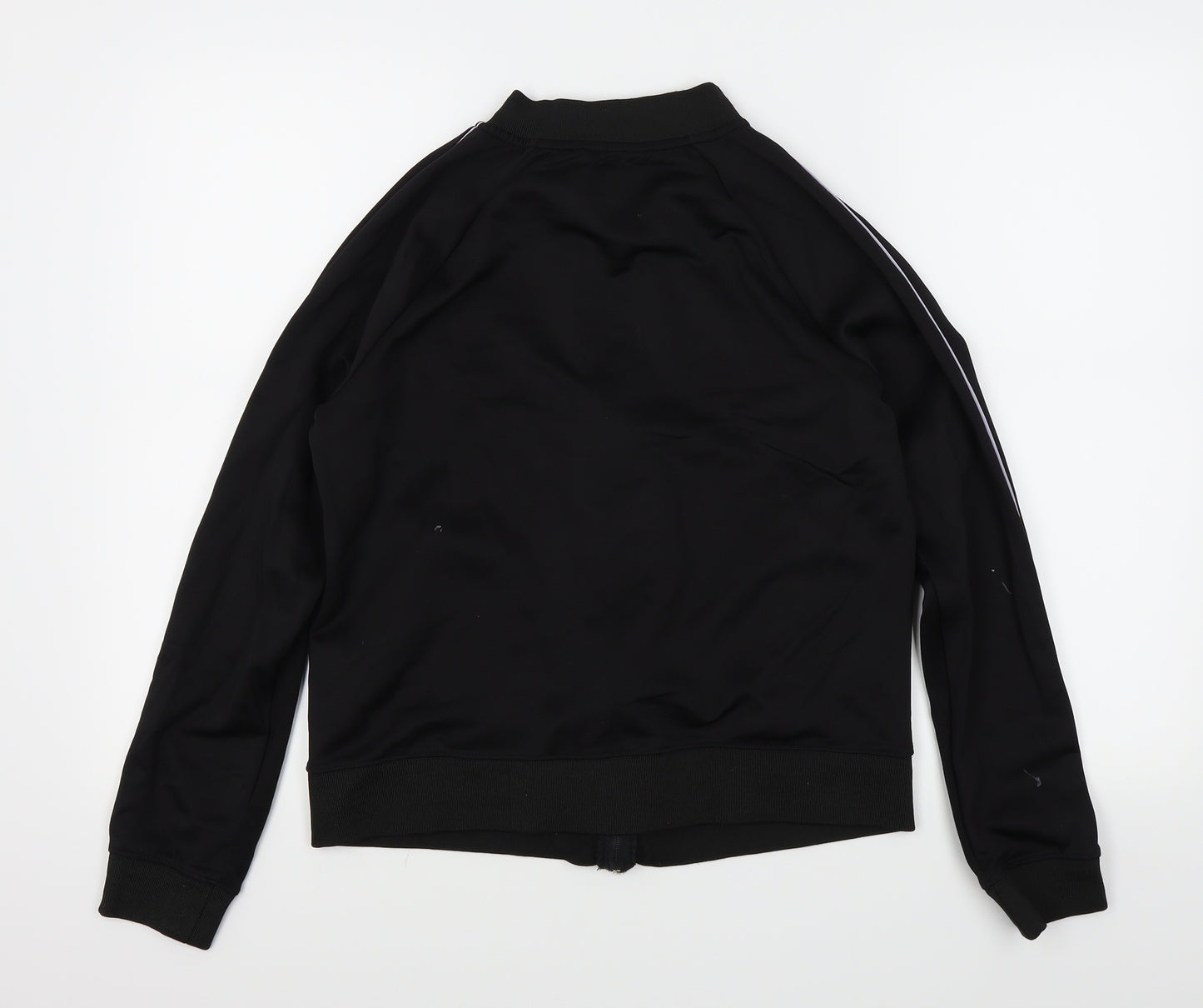 New Look Womens Black   Full Zip Jumper Size 14