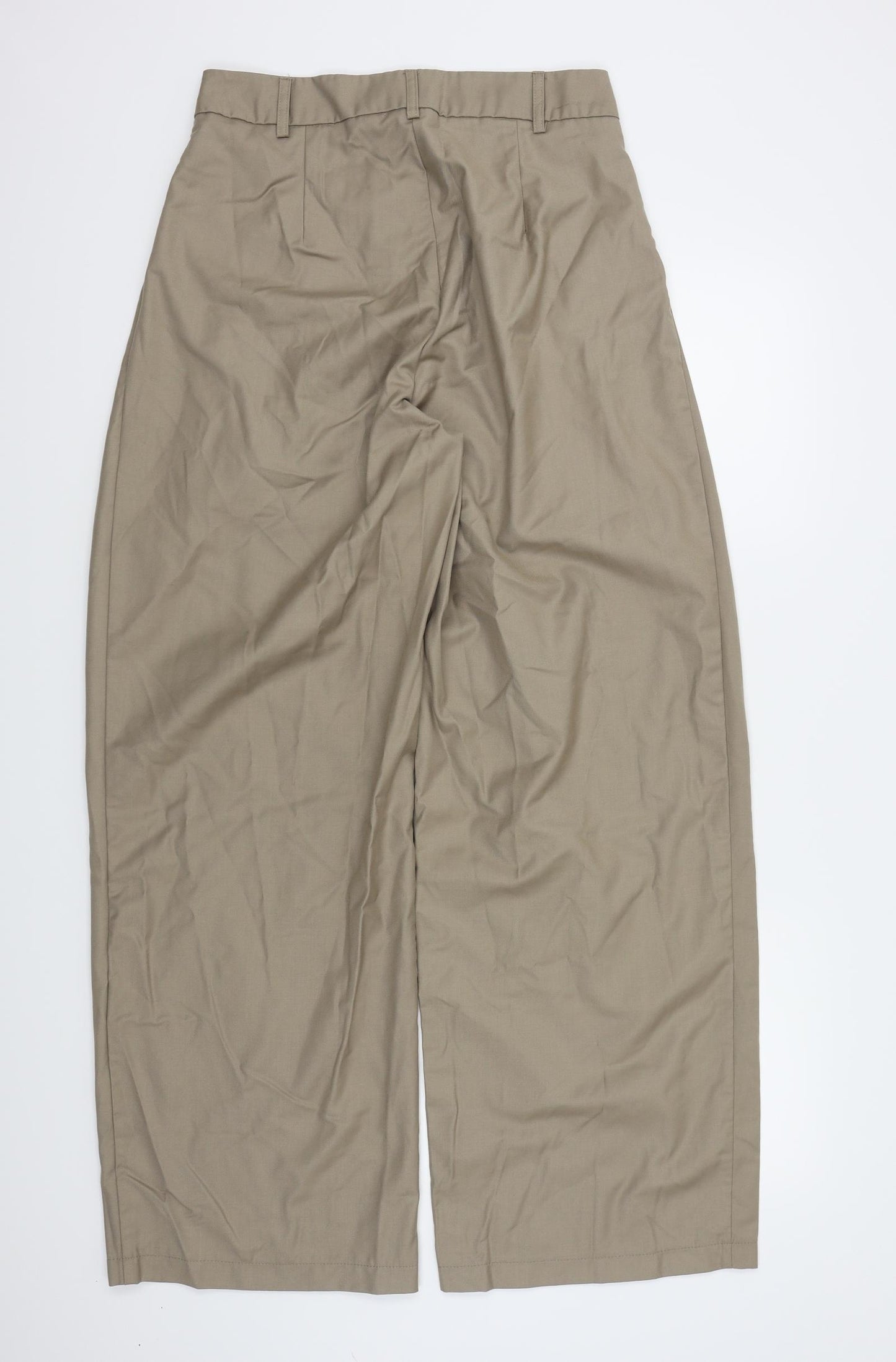 Nasty Gal Womens Beige   Bloomer Trousers Size 12 L31 in