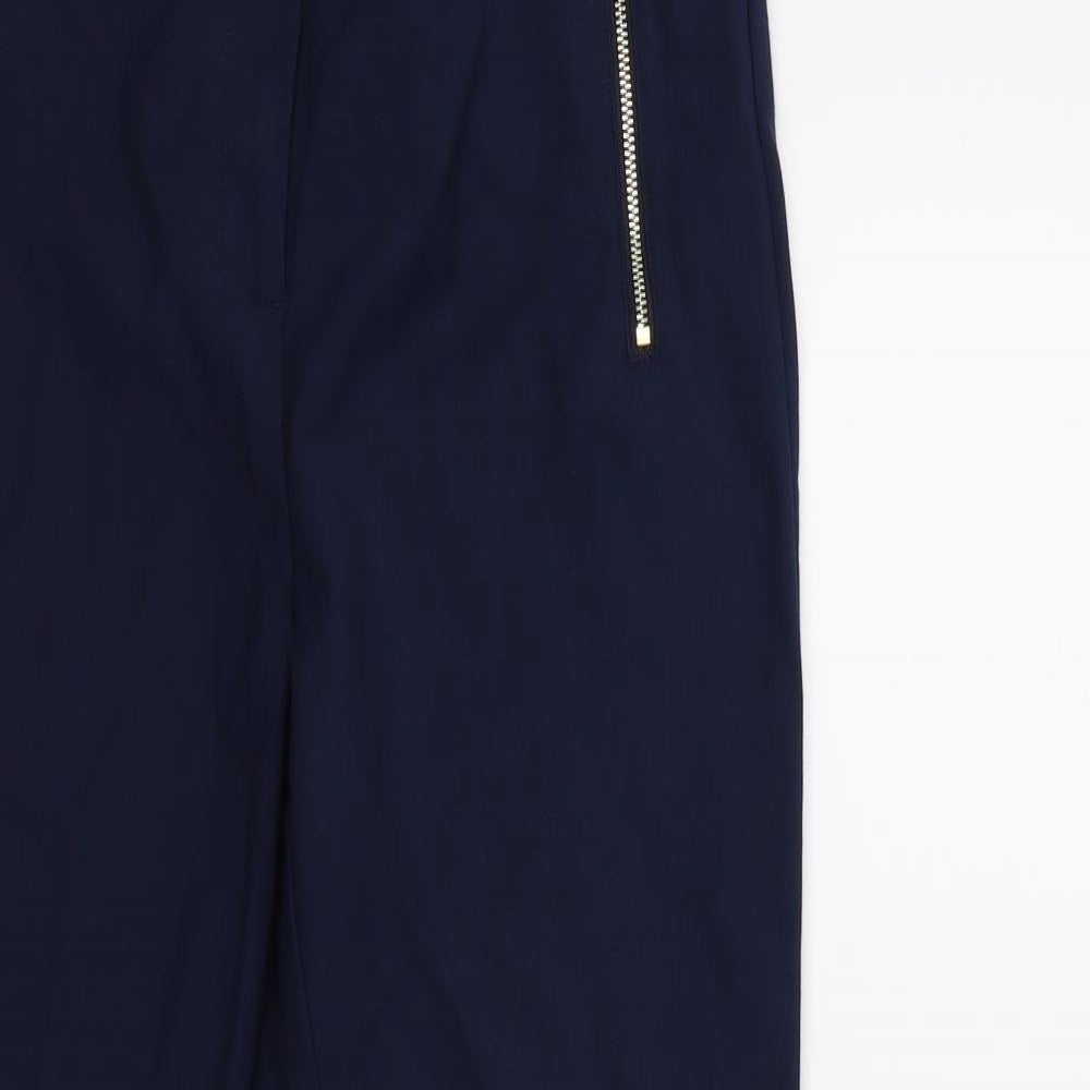 NEXT Womens Blue   Trousers  Size 10 L27.5 in
