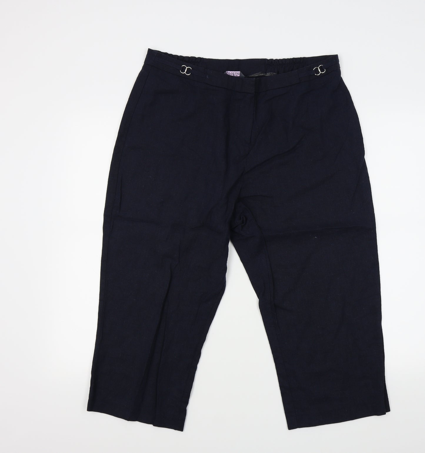 Profile Womens Blue   Trousers  Size 16 L20 in