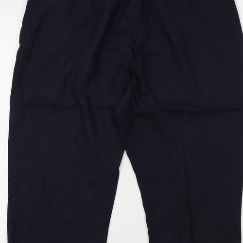 Profile Womens Blue   Trousers  Size 16 L20 in