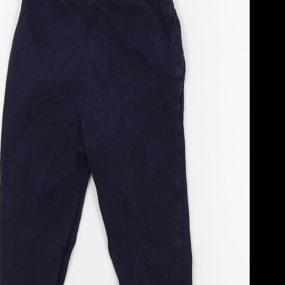 Gap Boys Blue Colourblock  Jogger Trousers Size 2 Years
