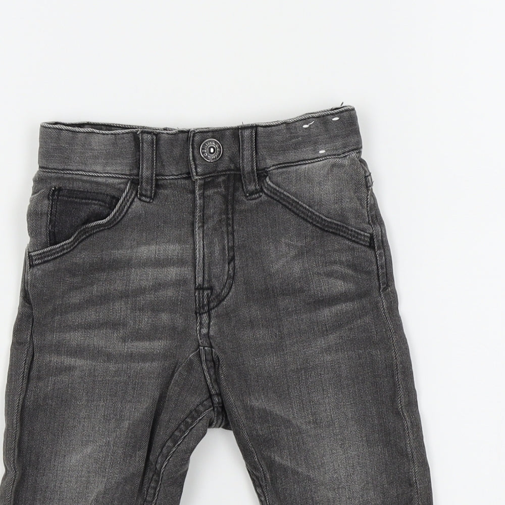&denim Boys Black   Skinny Jeans Size 2 Years