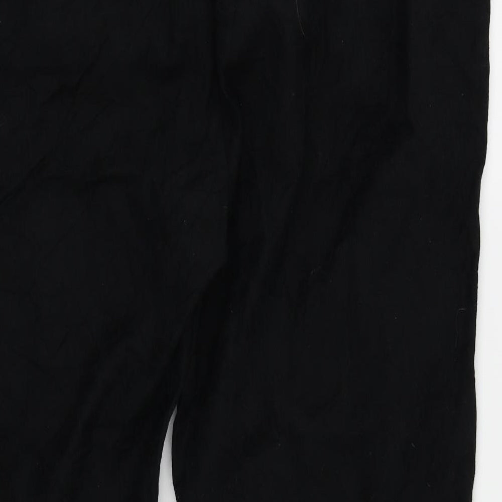 RJR.John Rocha Womens Black Floral  Trousers  Size 20 in L27 in
