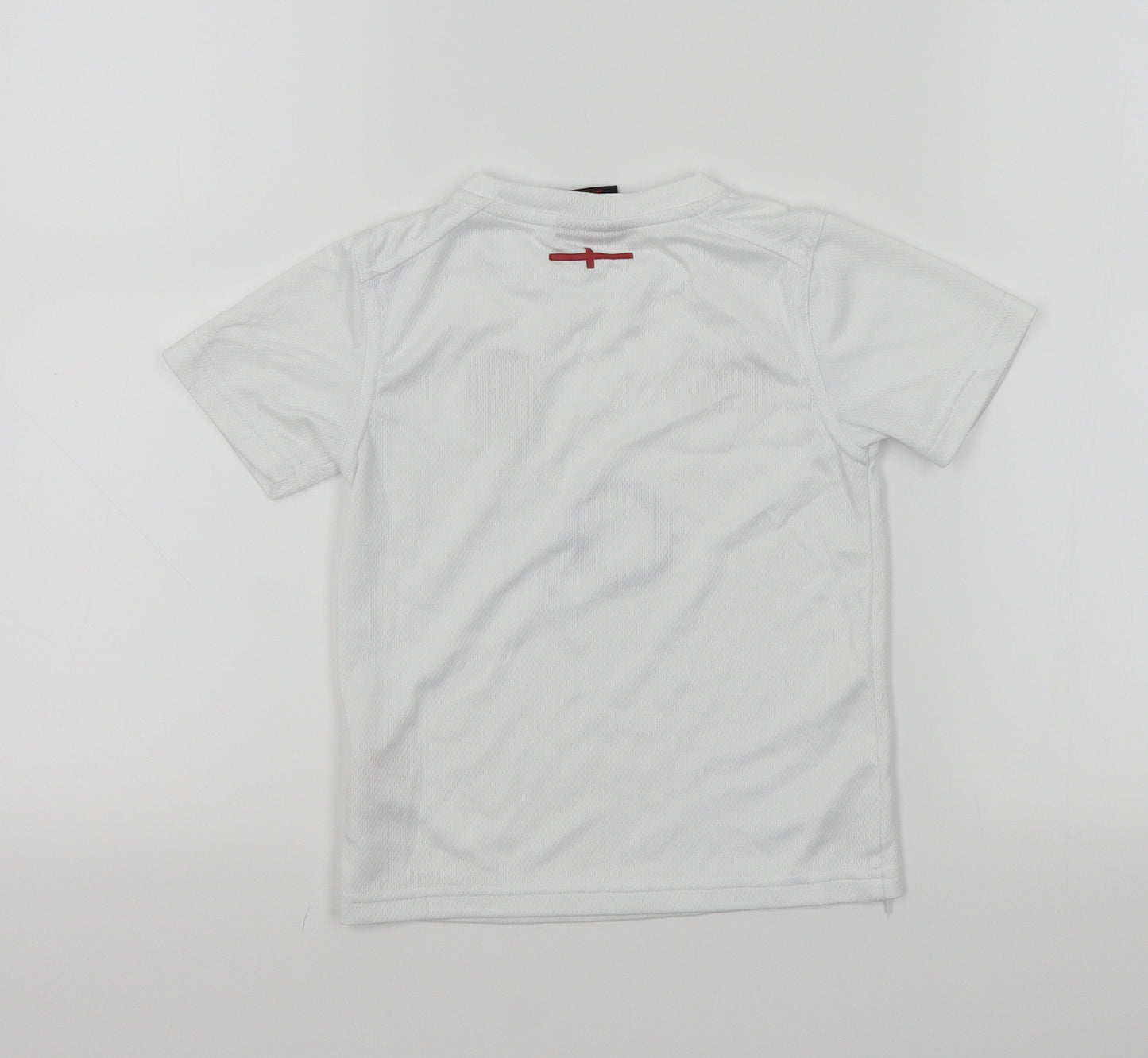 Canterbury Boys White   Basic T-Shirt Size 4 Years  - ENGLAND