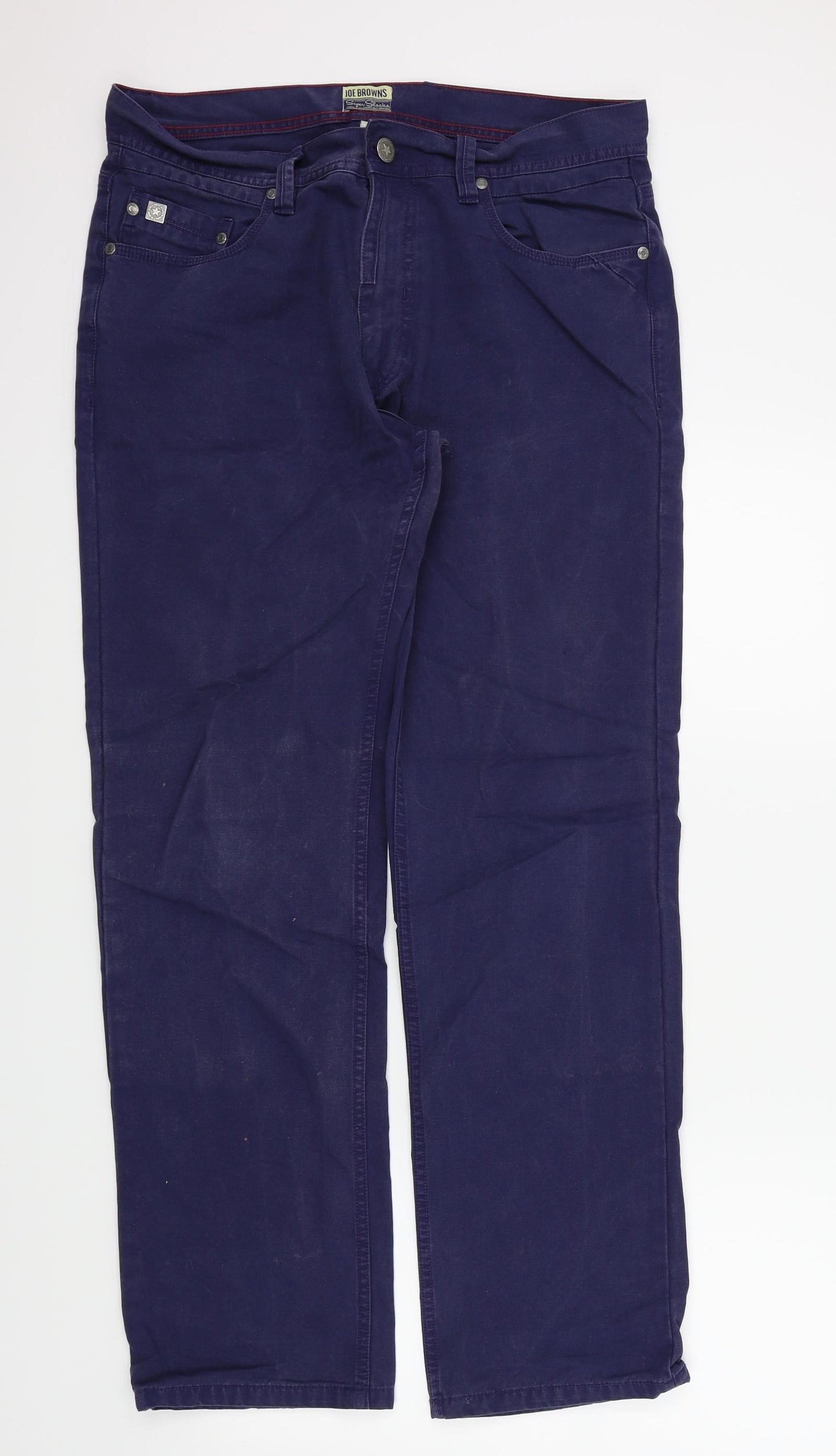 Joe Browns Mens Blue   Straight Jeans Size 34 in L31 in