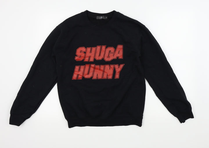 Missguided Womens Black Pullover Jumper Size S - SHUGA HUNNY