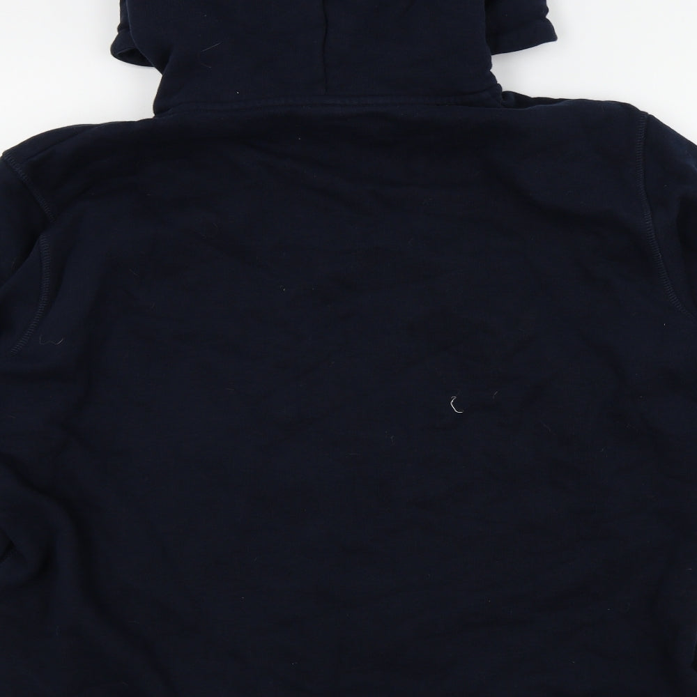 M&S Mens Blue   Full Zip Hoodie Size 2XL