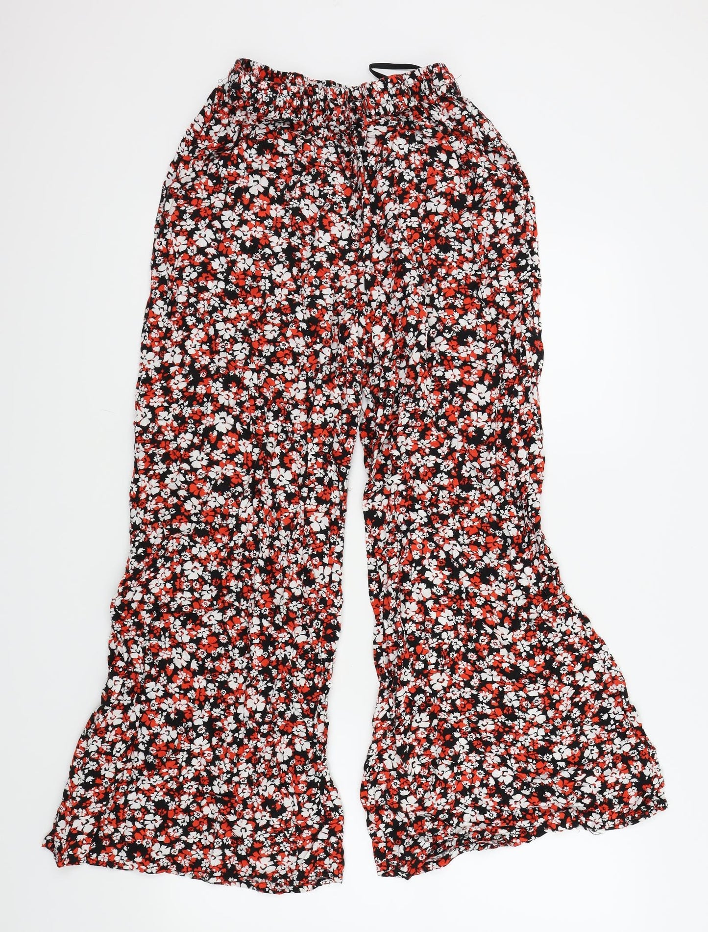 REDHERRING Womens Multicoloured Floral  Trousers  Size 14 L27 in