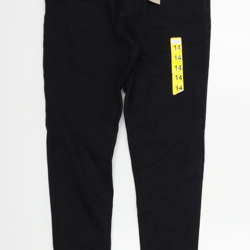 Primark Womens Black   Skinny Jeans Size 14 L28 in