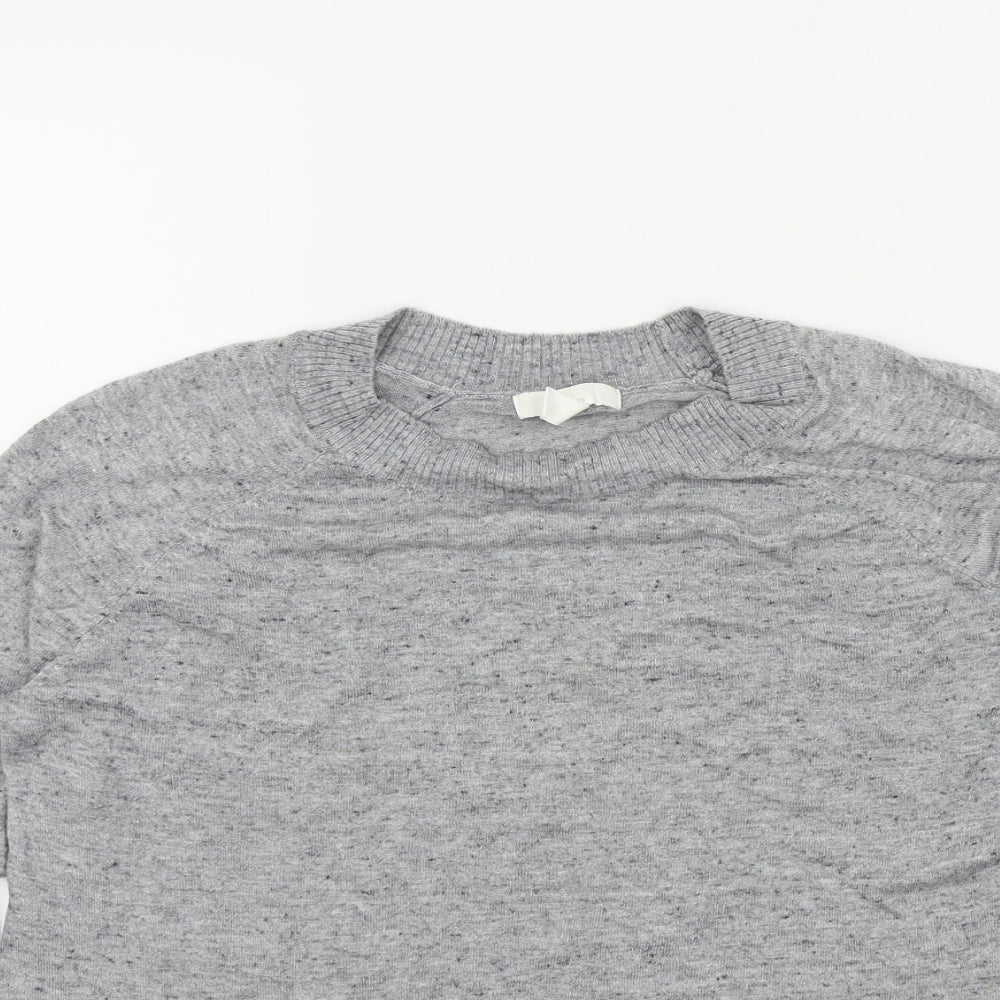 H&M Womens Grey   Pullover Jumper Size M