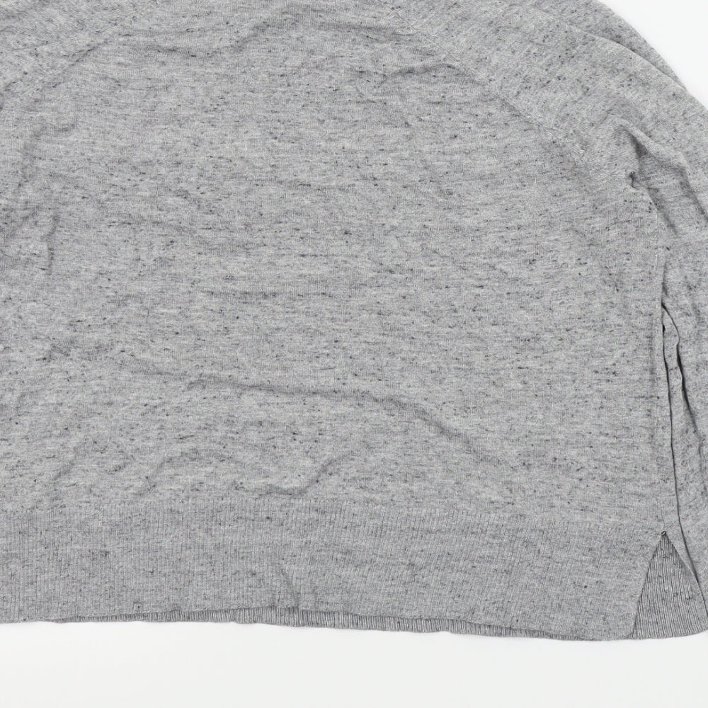H&M Womens Grey   Pullover Jumper Size M
