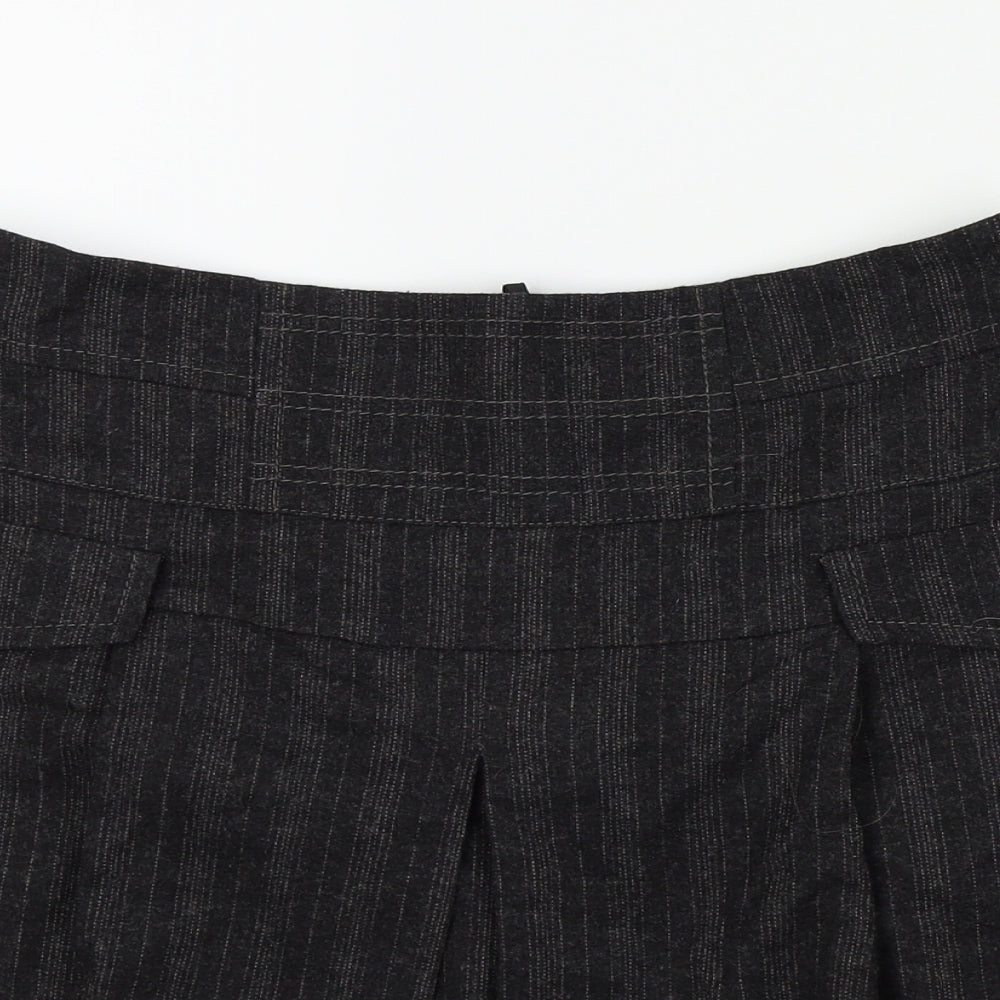 NEXT Womens Grey   A-Line Skirt Size 12