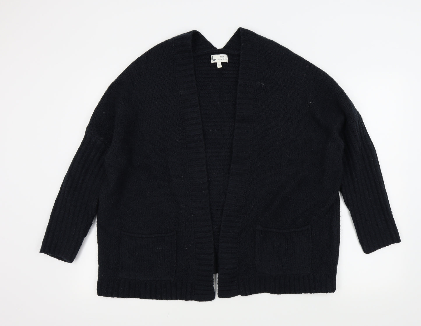 NEXT Womens Black   Cardigan Jumper Size 12