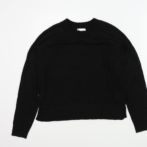 H&M Womens Black   Pullover Jumper Size M