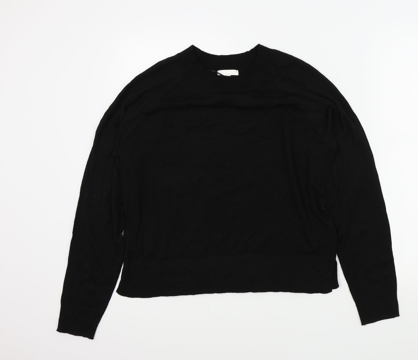 H&M Womens Black   Pullover Jumper Size M