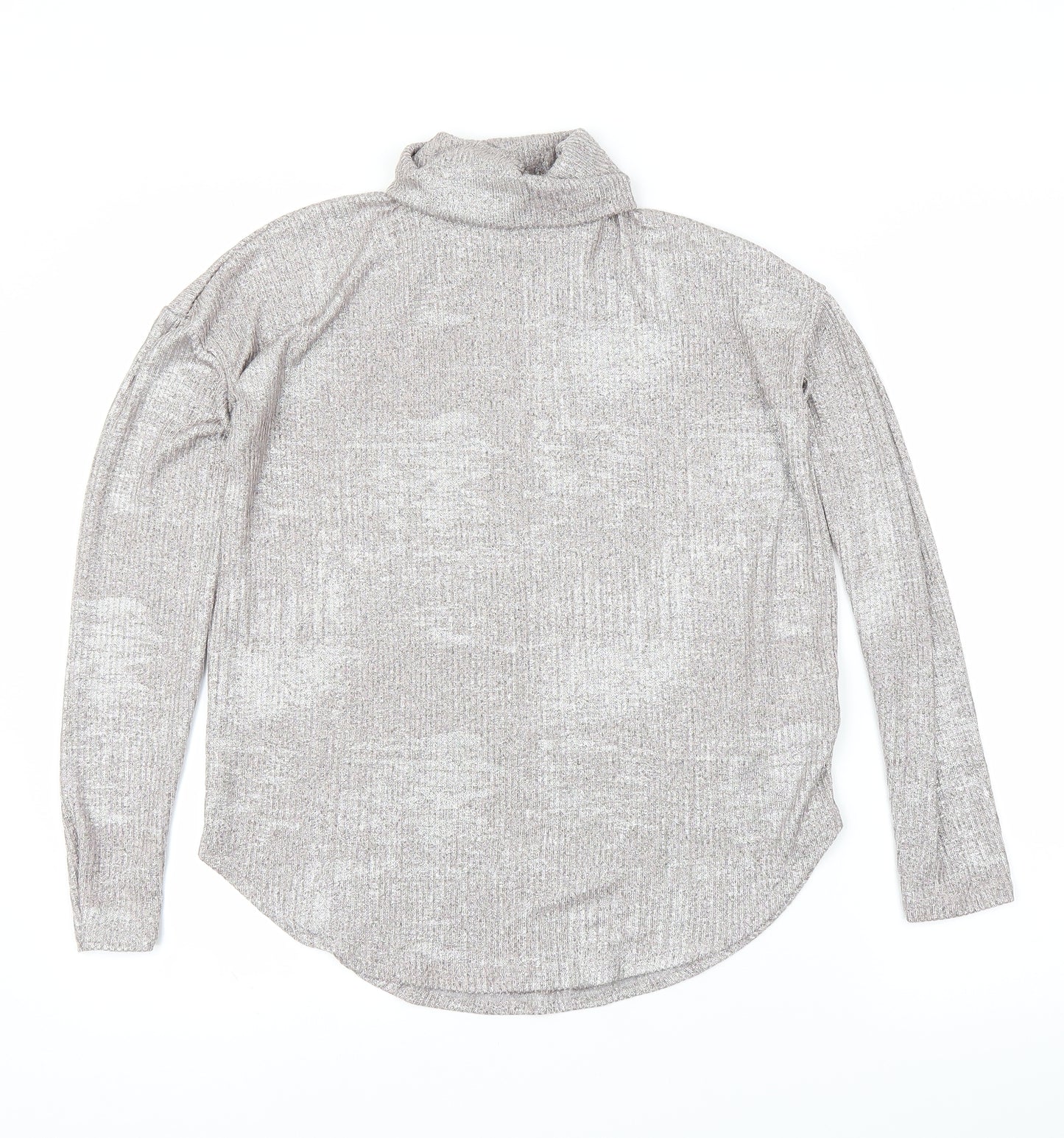 NEXT Womens Silver   Basic T-Shirt Size 8
