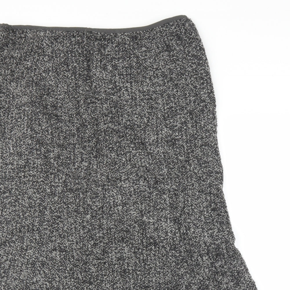 Preworn Womens Grey   Trumpet Skirt Size XL