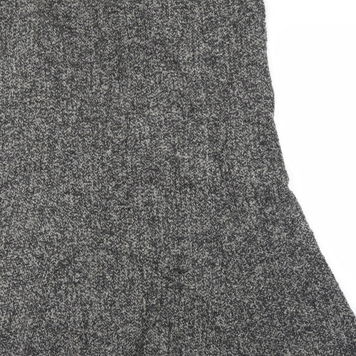Preworn Womens Grey   Trumpet Skirt Size XL