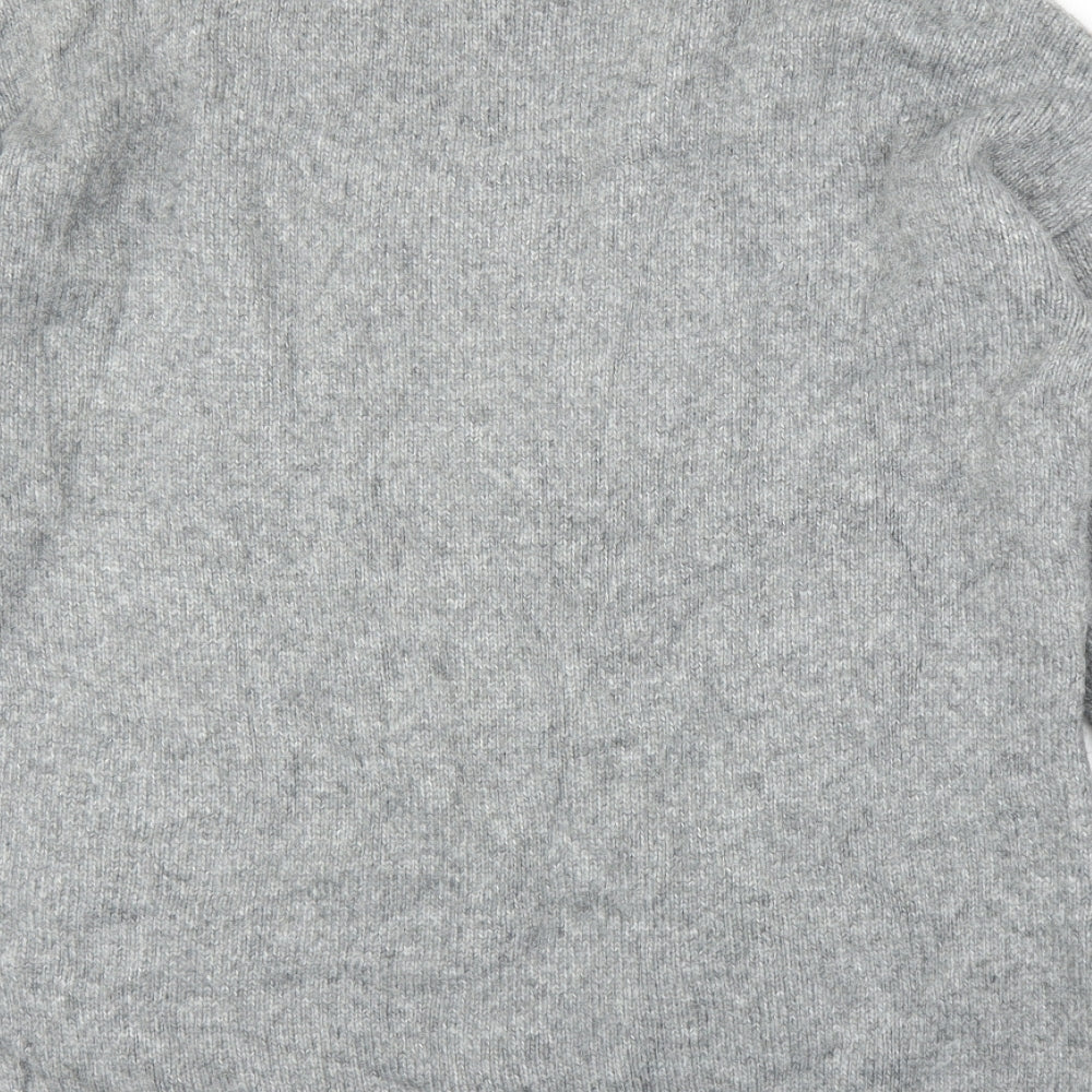 Bonmarché Womens Grey   Pullover Jumper Size 14  - Pearls