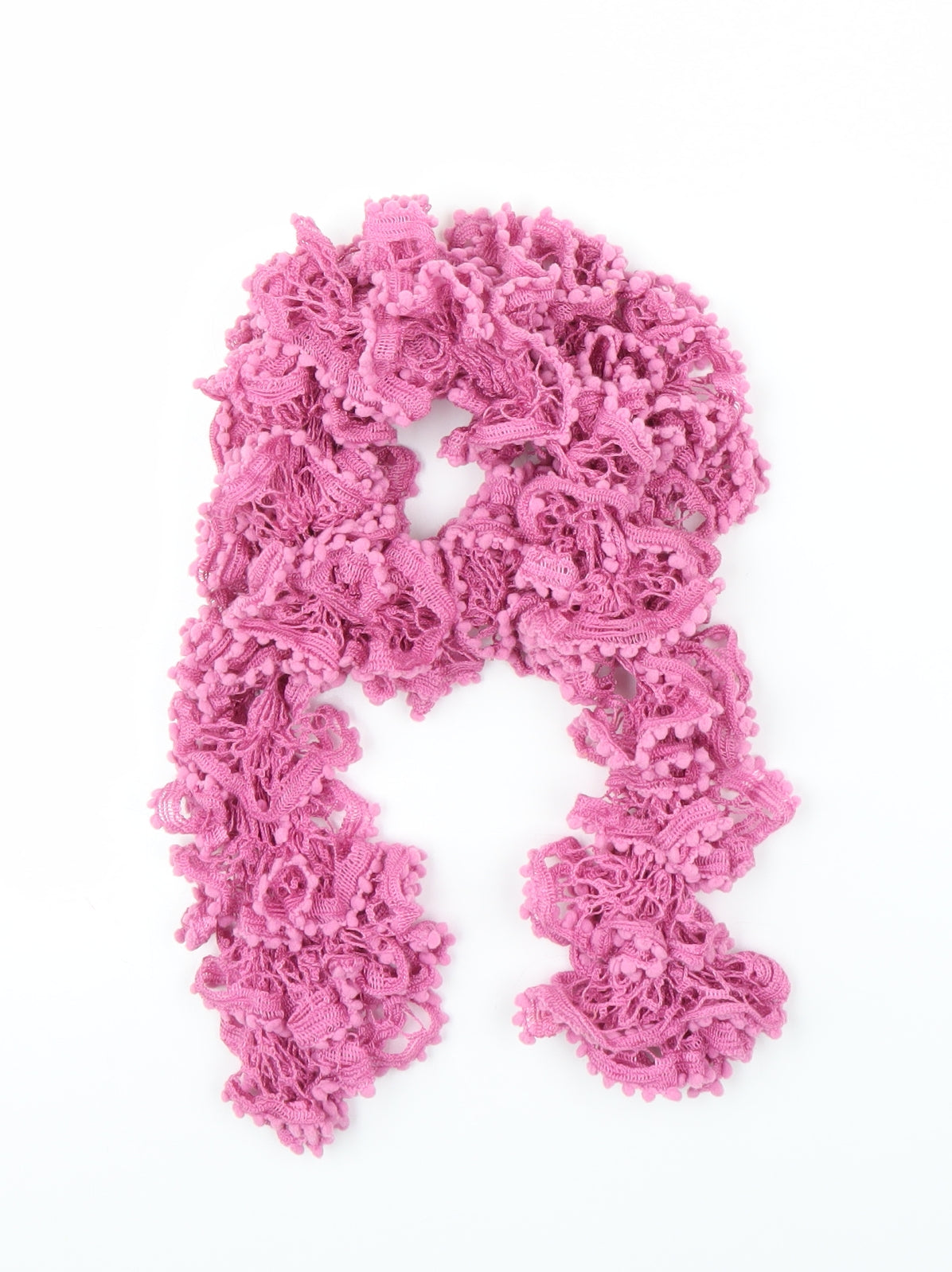 Preworn Womens Pink    Scarf