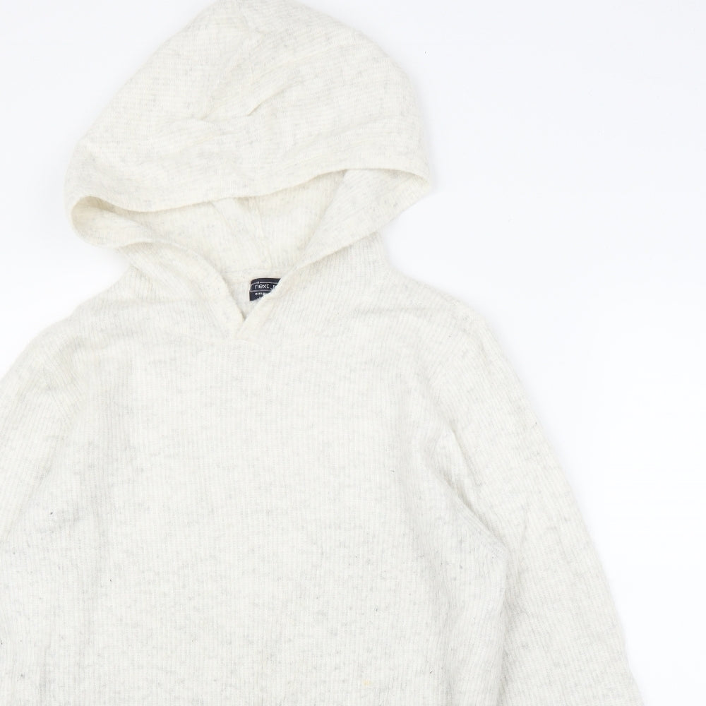 NEXT Girls White   Pullover Hoodie Size 16 Years
