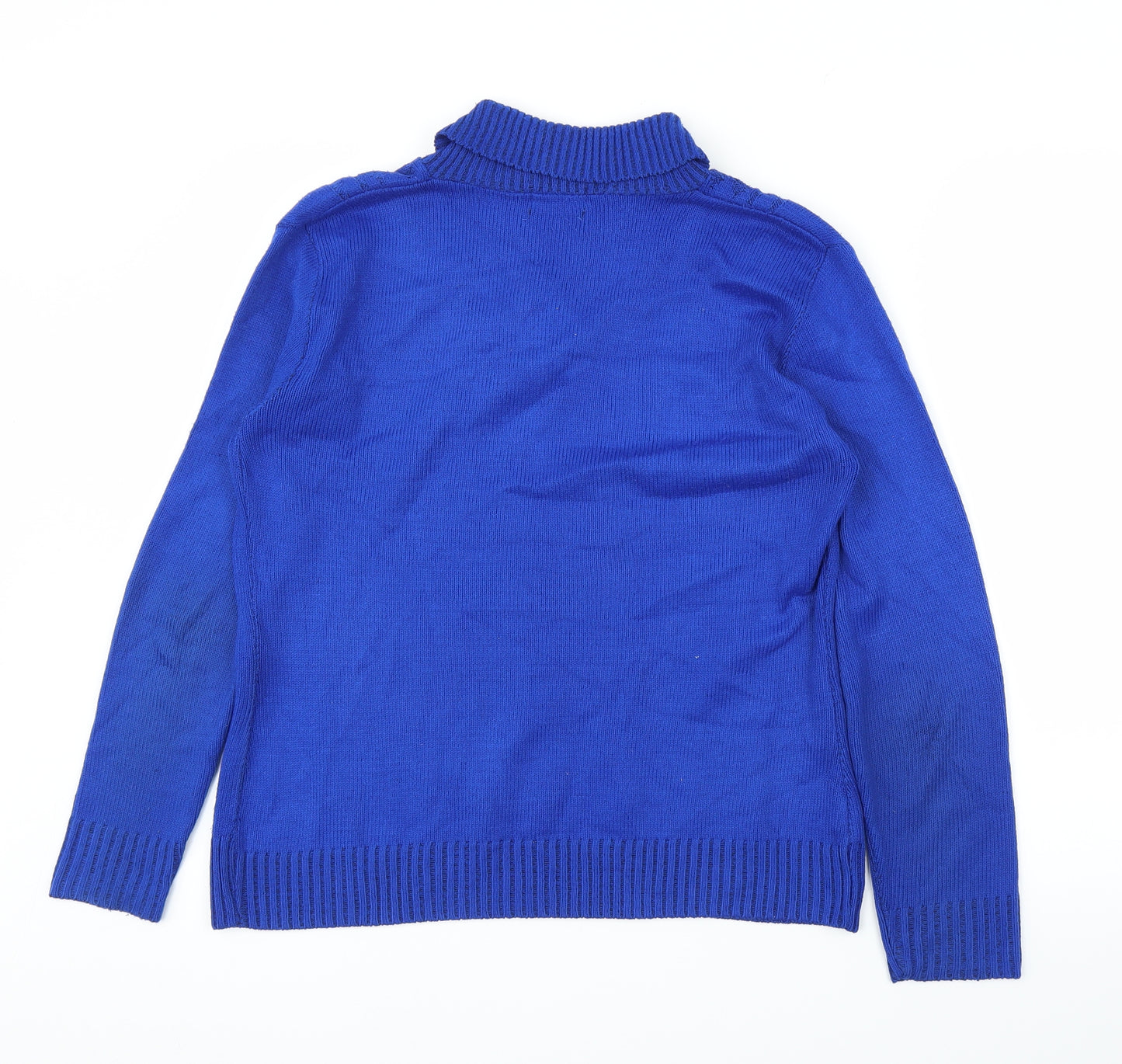 CHIC Womens Blue   Pullover Jumper Size M