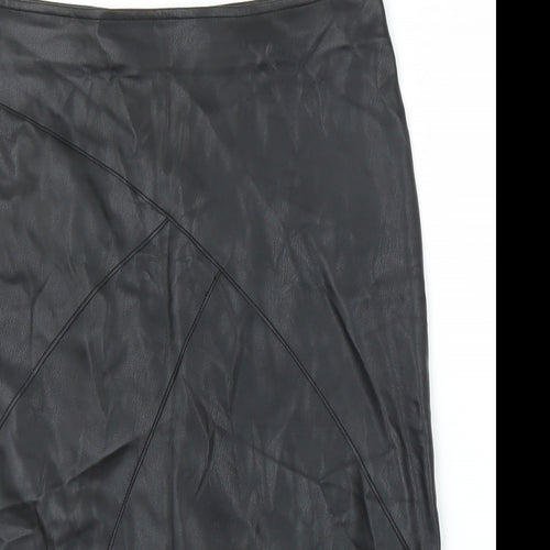 Linea Womens Black   Straight & Pencil Skirt Size 10