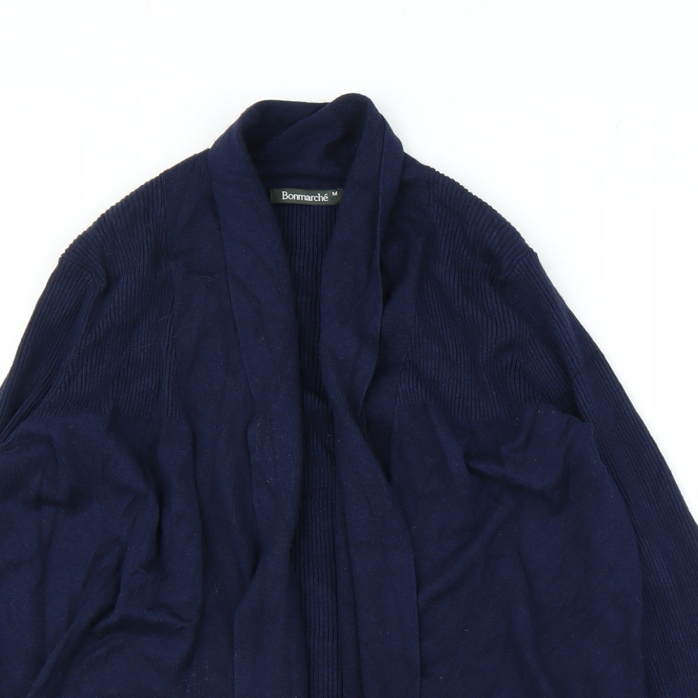 Bonmarché Womens Blue   Cardigan Jumper Size M