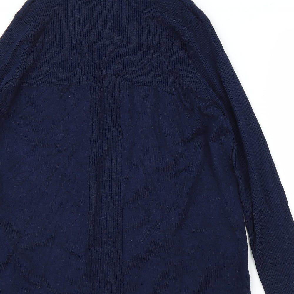 Bonmarché Womens Blue   Cardigan Jumper Size M