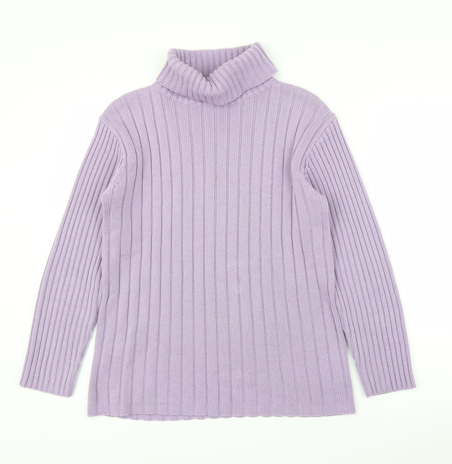 Compliments Womens Purple   Pullover Jumper Size M
