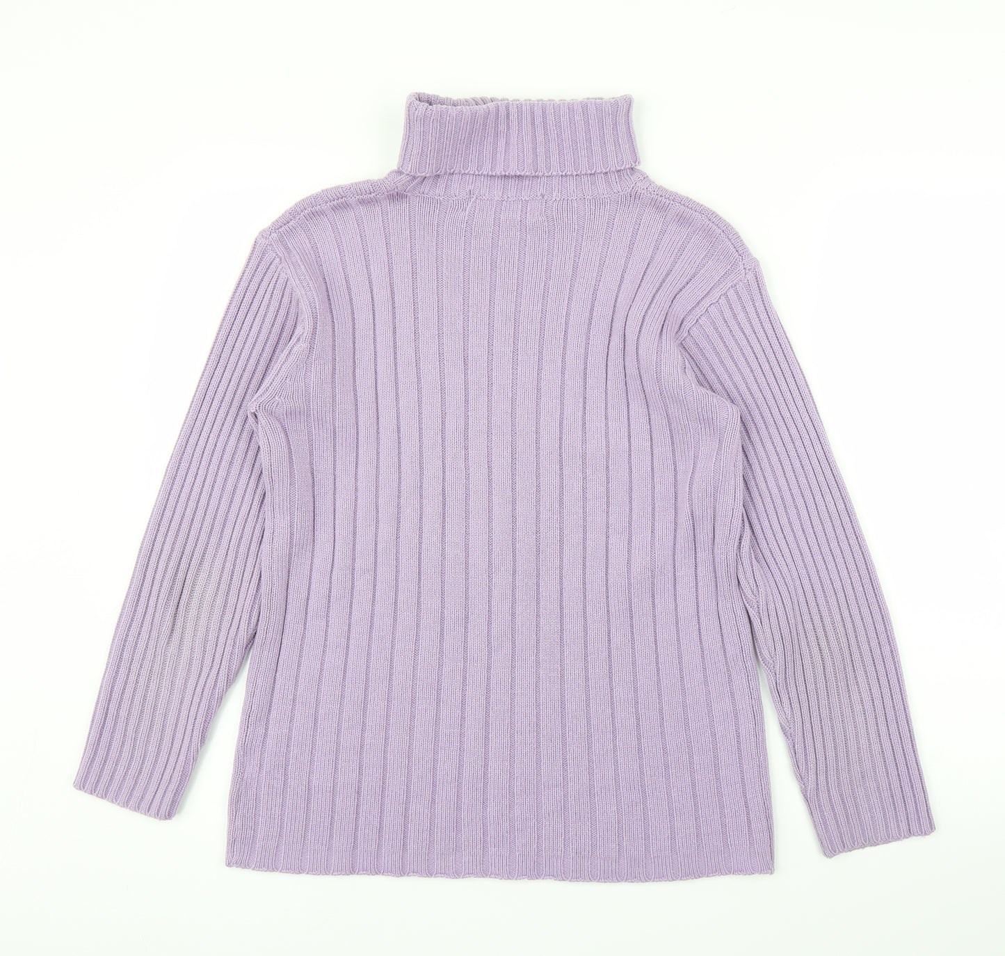 Compliments Womens Purple   Pullover Jumper Size M