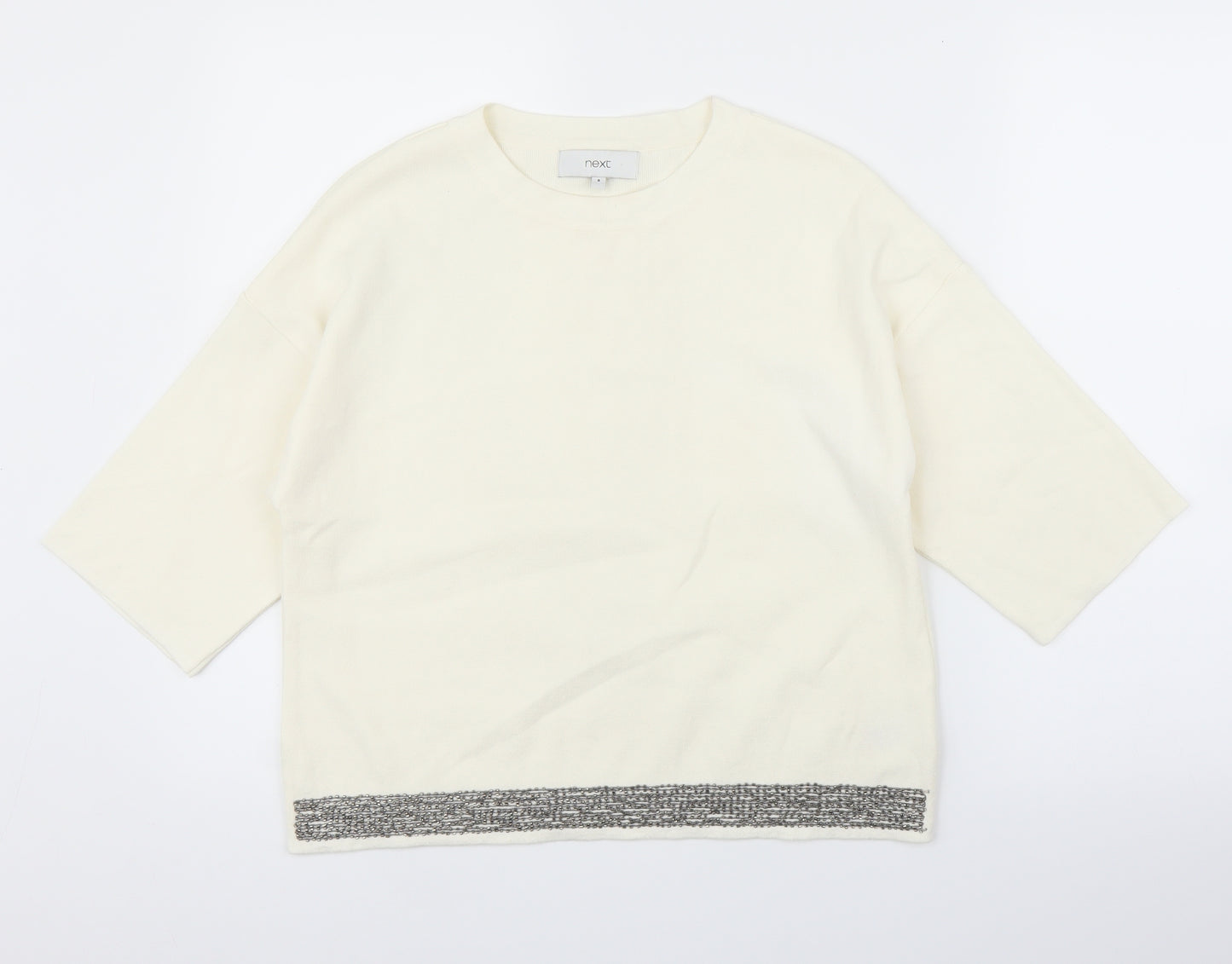 NEXT Womens Ivory   Pullover Jumper Size 8