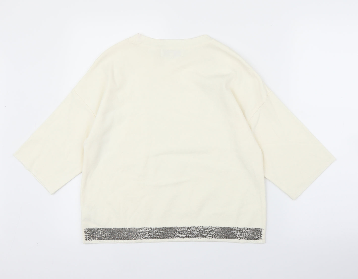NEXT Womens Ivory   Pullover Jumper Size 8