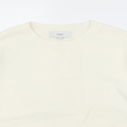 NEXT Womens Ivory   Pullover Jumper Size 8