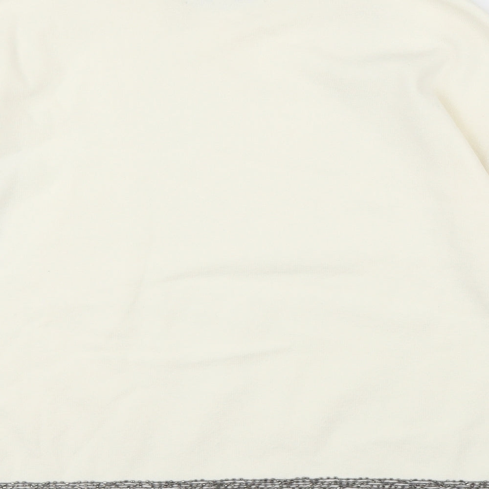 NEXT Womens Ivory   Pullover Jumper Size 8