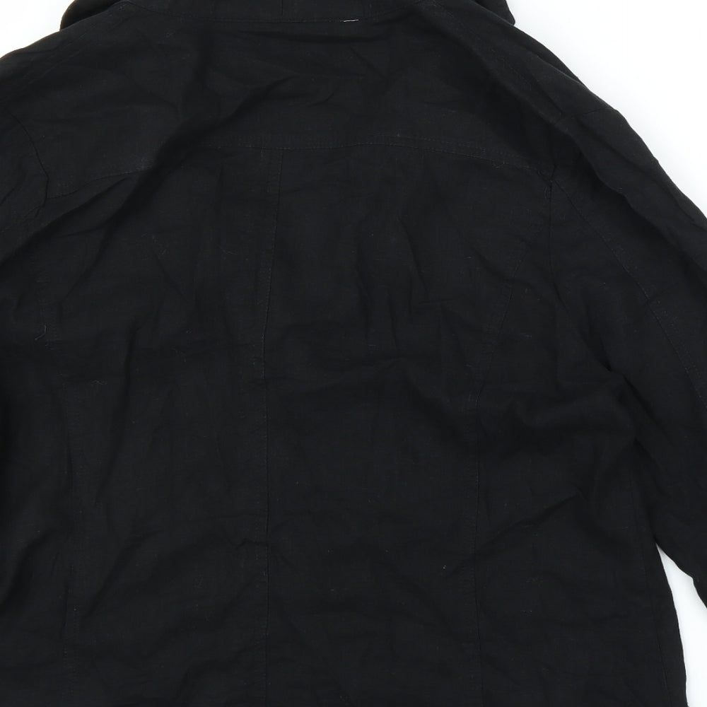 Tigi Womens Black   Cardigan Jumper Size 14