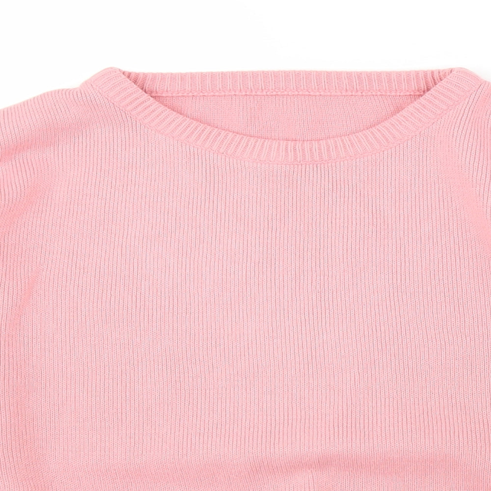 Preworn Womens Pink   Pullover Jumper Size 10