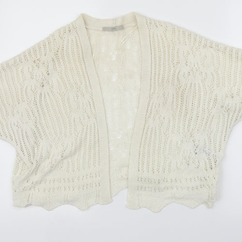 George Womens Ivory   Cardigan Jumper Size M