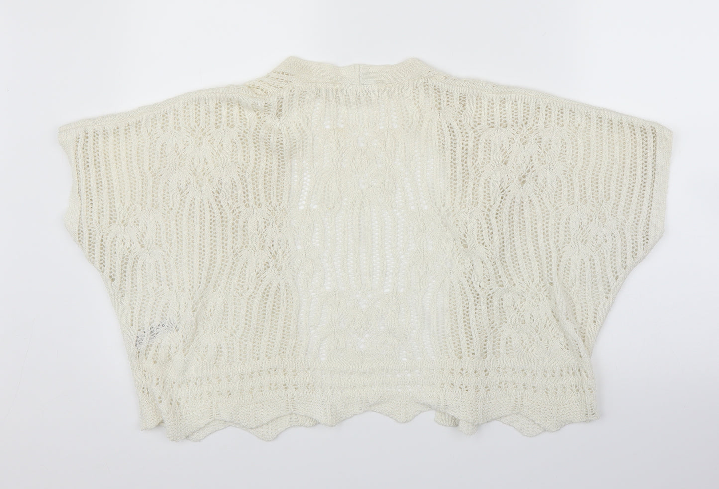 George Womens Ivory   Cardigan Jumper Size M