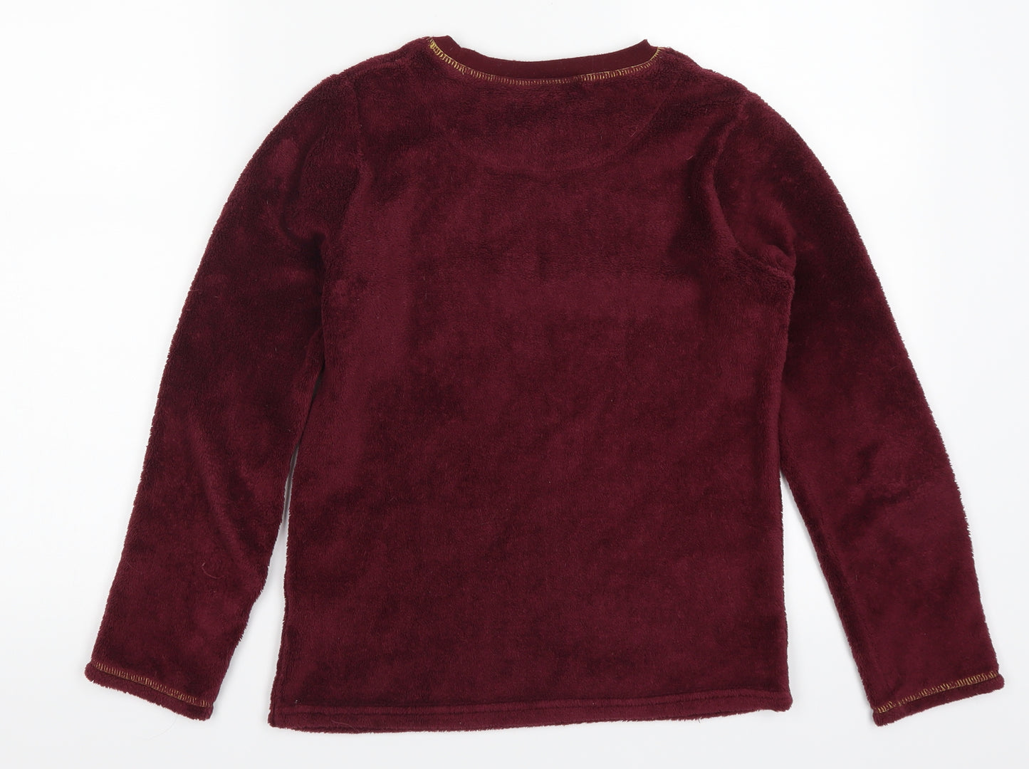 Primark Girls Red Solid  Top Pyjama Top Size 11-12 Years  - Harry Potter