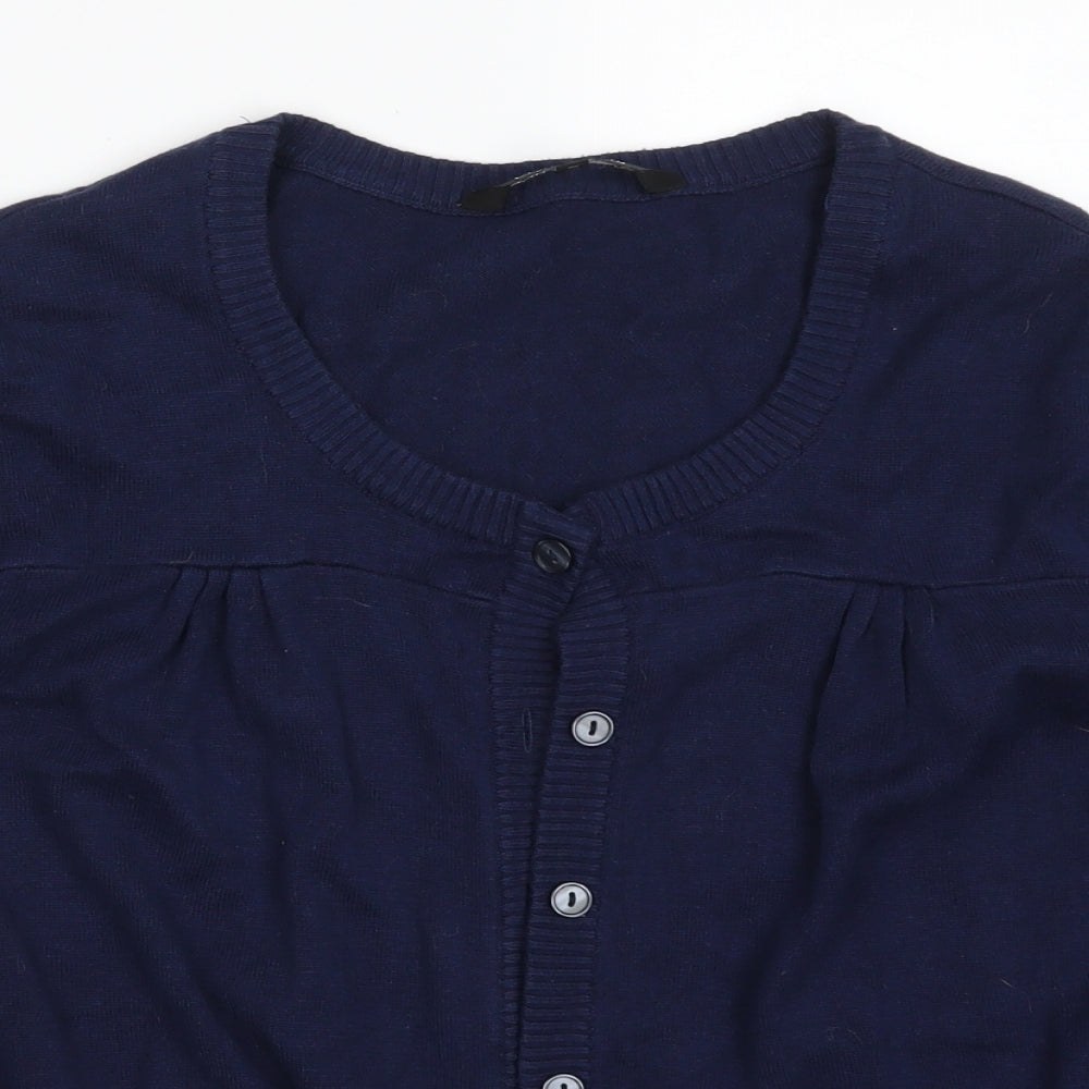 Debenhams Womens Blue   Cardigan Jumper Size 20