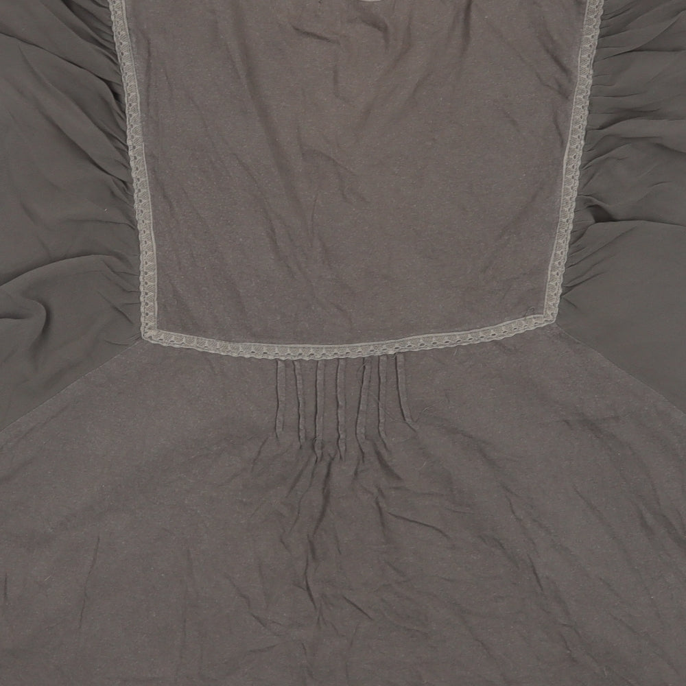 Dorothy Perkins Womens Grey   Basic Blouse Size 20