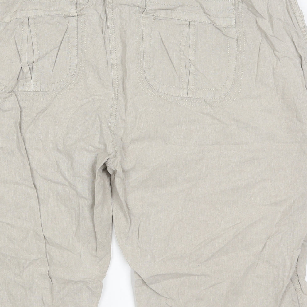 Dorothy Perkins Womens Beige   Bermuda Shorts Size 22