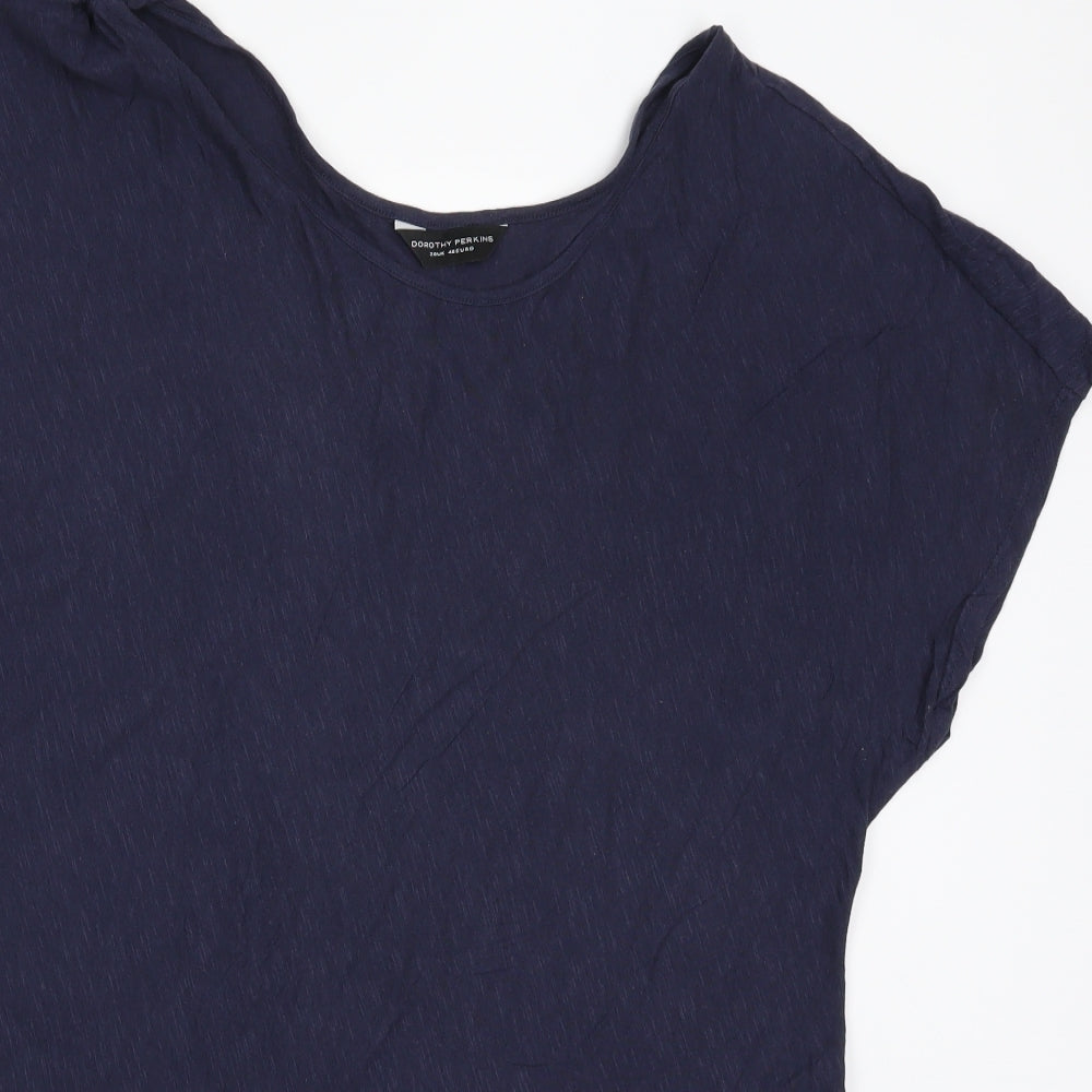 Dorothy Perkins Womens Blue   Basic T-Shirt Size 20