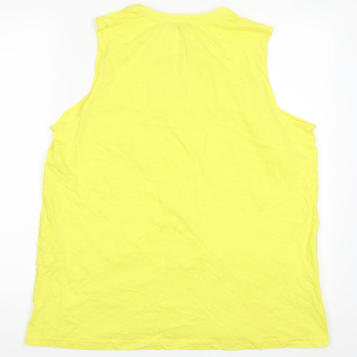 NEXT Womens Yellow   Basic Tank Size 18